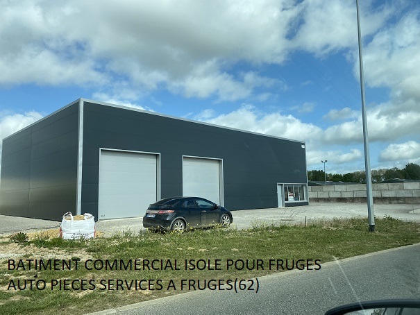 Batiment commercial isole – Fruges (62)